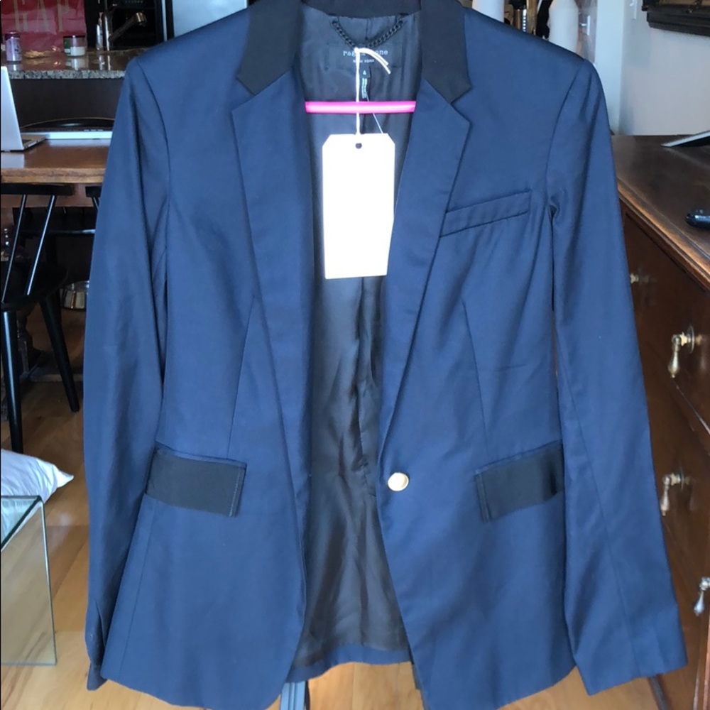 Rag & Bone navy Windsor Blazer
